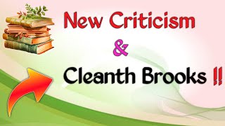 New Criticism amp Cleanth Brooks [upl. by Melany853]