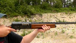 Browning auto5 firing [upl. by Haldes]