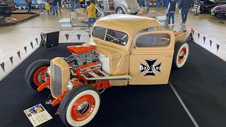 Dallas Autorama Hot Rod Show amp The Great Panel Jam Pinstriping 2024 [upl. by Nylahsoj507]