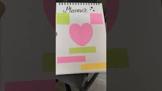 Planner ideas  journal ideas  sticky notes art  sticky notes hacks youtubeshorts art [upl. by Hera990]