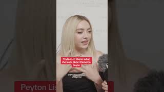 Peyton List on Cameron Boyce [upl. by Abigael]