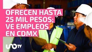 Hasta 25 mil de salario revisa vacantes en la bolsa de trabajo de la CDMX [upl. by Soelch]