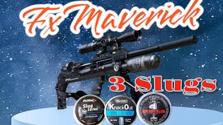 Fx MaverickRifle Slug SeriesJsb Knock OutGSmith Airgun SlugThe Airgunner [upl. by Nyram]