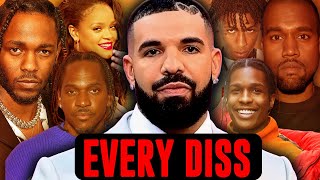 Every Diss Explained From Drakes quotFor All The Dogsquot Album [upl. by Tove]