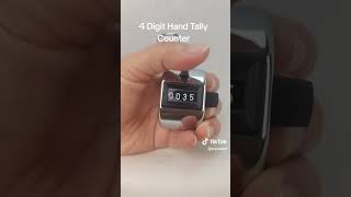 4 Digit Hand Tally Counter [upl. by Orlov]