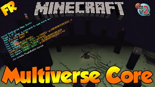 Minecraft Bukkit Plugin  Multiverse Core  Tutoriel FR [upl. by Ttennaj449]