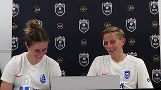 Seattle Reign FC Press Conference 630 Shae Holmes and Quinn [upl. by Baxie]