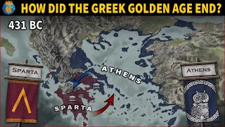 How did the Peloponnesian War Happen  Athens Faces Sparta 431–404 BC [upl. by Armington]