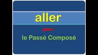 Frans Aller Passé Composé [upl. by Richara]