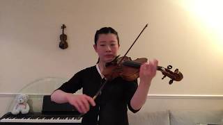 ABRSM Grade 6 Violin Exam 20202023 A1 Allegro [upl. by Casper154]