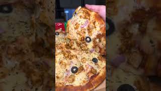 quotUltimate Pizza with burger 🍔 ASMR Mukbang 🍕  Crunchy Cheesy Deliciousquot [upl. by Annenn]