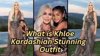 What is Khloe Kardashian Stunning Outfit by Dolce amp Gabbana While in Italy [upl. by Kenwee]