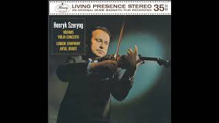 Brahms Violin Concerto in D major Op 77  Henryk Szeryng Antal Doráti London Symphony Orchestra [upl. by Enyal]