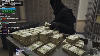 GTA V Online All Original Heists Speedrun  HugoOne Twitch Stream  12182023 [upl. by Eehc413]