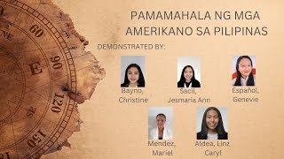 PAMAMAHALA NG MGA AMERIKANO SA PILIPINAS for Grade 6 by BEED 2E [upl. by Maridel]