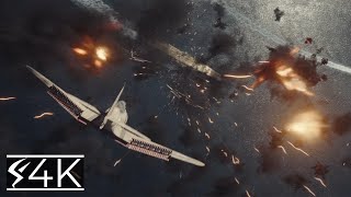 Midway Scene All Arial Attack Scenes 2019 4K UHD [upl. by Nyvrem]