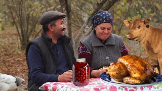 Quyuda Hinduşka Kəbabı Roast Turkey Recipe Country Life Vlog [upl. by Ainaj]