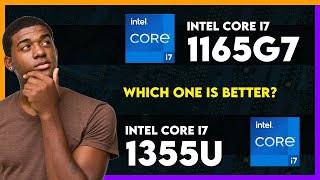 Intel Core i7 1165G7 vs Intel Core i7 1355U Comparison [upl. by Natascha59]