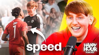 How Angry Ginge Offended MrBeast amp Speed At Sidemen Match [upl. by Kimmy]