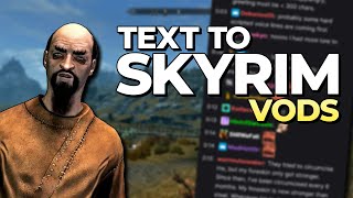 Blurbs TextToSkyrim VOD 1 [upl. by Ettenad]