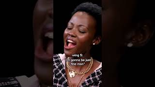 Lupita Nyongos reaction to every wing on Hot Ones [upl. by Lawlor933]