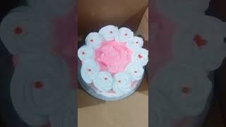 ଆଜି ର order🍰🎂🧿cakedecoration cakeshorts trending shortvideo [upl. by Adiell]