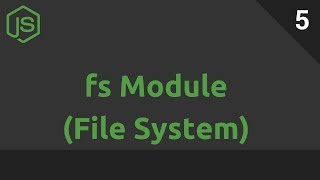 Nodejs 5 fs Module File System [upl. by Kaylyn114]