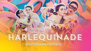 A HISTÓRIA DO BALLET quotHARLEQUINADEquot  HistóriaampRepertório [upl. by Donnell]