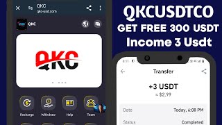 QKCU MALL BEST USDT SITE 2024 NEW USDT EARNING SITE TRC20 EARN USDT INVESTMENT SITE [upl. by Linkoski988]