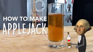 How Applejack amp Honey Jack are made Easy freezedistilled cider or mead using a salad spinner [upl. by Ekralc18]