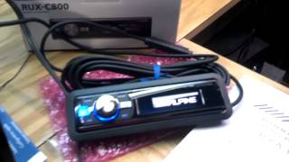 Alpine PXAH800 RUXC800 initial setup [upl. by Pippo94]