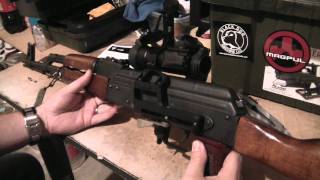 RS Products AKM Scope Mount Review [upl. by Wershba927]