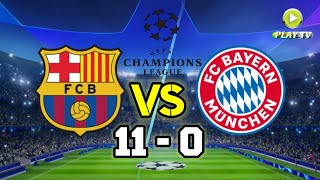 Barcelona vs Bayern Munich 110 Full Match Highlights  Barcelona 11 Goals [upl. by Eissirk]