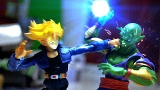 Dragon ball Z Stop Motion  Piccolo VS Trunks 七龍珠比克VS特南克斯 [upl. by Kataway707]