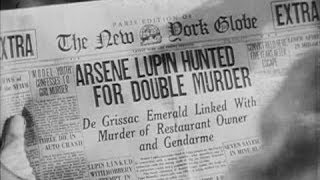 Arsene Lupin Double Feature  Original Theatrical Trailer [upl. by Cirdek591]