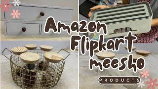 தமிழில்  Amazon  flipkart  meesho products review  Sowcarpet shopping daily vlog [upl. by Aisetal289]