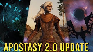 APOSTASY 20 UPDATE  3000 Skyrim Mods [upl. by Elirpa944]