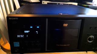 Sony DVPCX995V 400 Disc CD Player Juke [upl. by Punke]