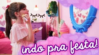 COMO SE ARRUMAR PARA UMA FESTA ❤ MUNDO DA MENINA [upl. by Anehc]