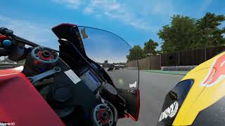 Motogp 24 Onboard Pedro Acosta KTM Sachsenring 2024 [upl. by Peck]