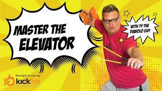 The Elevator  Diabolo Tricks for Beginners  KickFire Diabolos  Chinese YoYo Tricks [upl. by Enitsugua]