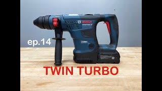 2423  Bosch PROFATOR 18v 114 Inch SDSplus rotary hammer review  GBH18v34CQN  ep14 [upl. by Orelie964]