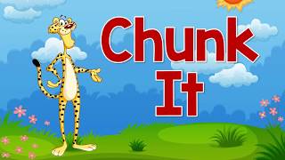 Chunk It v 2  Fun Phonics Song for Kids  Chunking  Reading Strategies  Jack Hartmann [upl. by Enyawad]