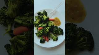 Broccoli carrot veggie stir fry brocolis veggies stir fry tasty yummy yummyfood [upl. by Zoilla158]