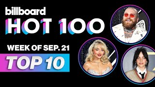 Billboard Hot 100 Top 10 Countdown For September 21 2024  Billboard News [upl. by Asenav]