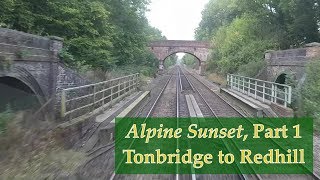 Tonbridge to Redhill – Hastings DEMU cab ride – 30 September 2017 [upl. by Yhtorod]