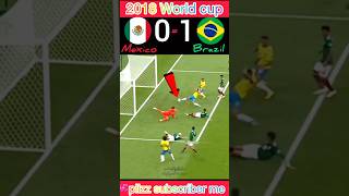 mexico vs brazil 2014  brazil vs mexico football for facts shorts short shortsvideo [upl. by Wilhelm]