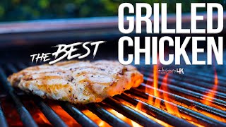 The Best Grilled Chicken Breast  SAM THE COOKING GUY 4K [upl. by Notsuh]