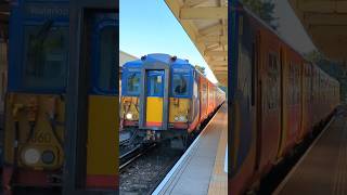 4 Car 455 at Earlsfield railway trainspotting [upl. by Selway]