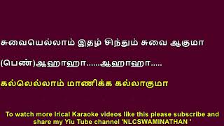 Kallellam Manikka Lyrical Karaoke [upl. by Honor]